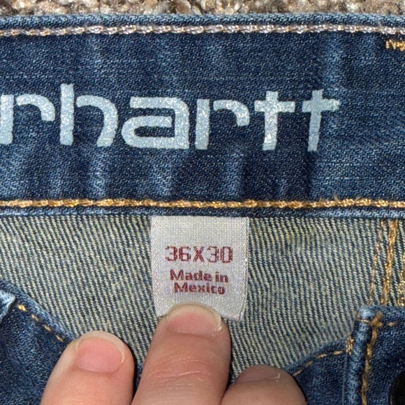 Carhartt Straight Fit Jeans 36x30 - Picture 14 of 14